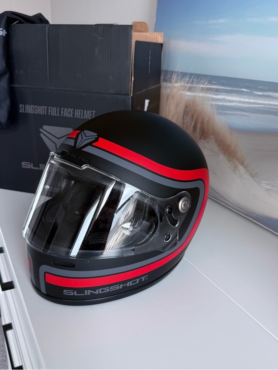 🖤 Slingshot Full Face Helmet – Brand New w/ Tags 🏁